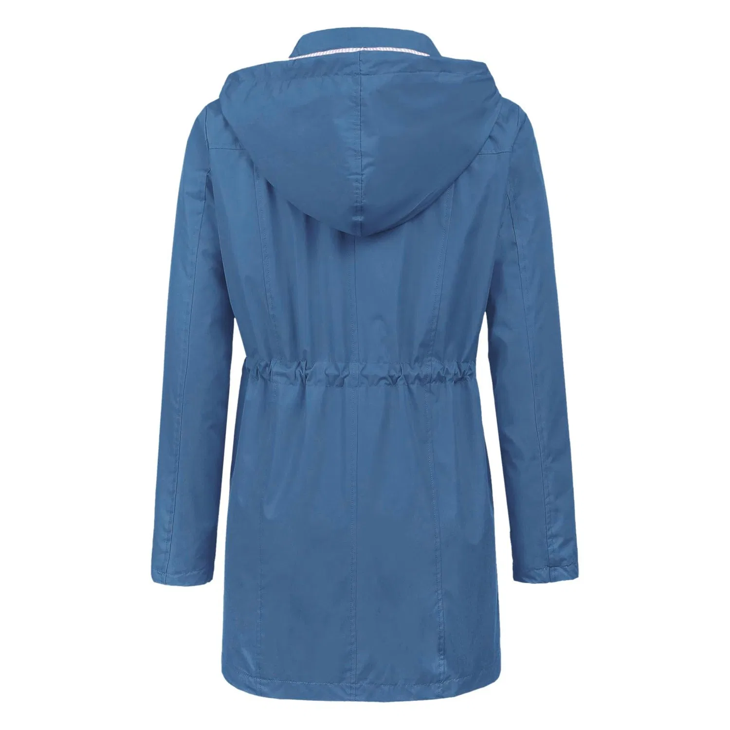 Женское длинное пальто-дождевик с капюшоном и подкладкой, Marina Militare — фото 4