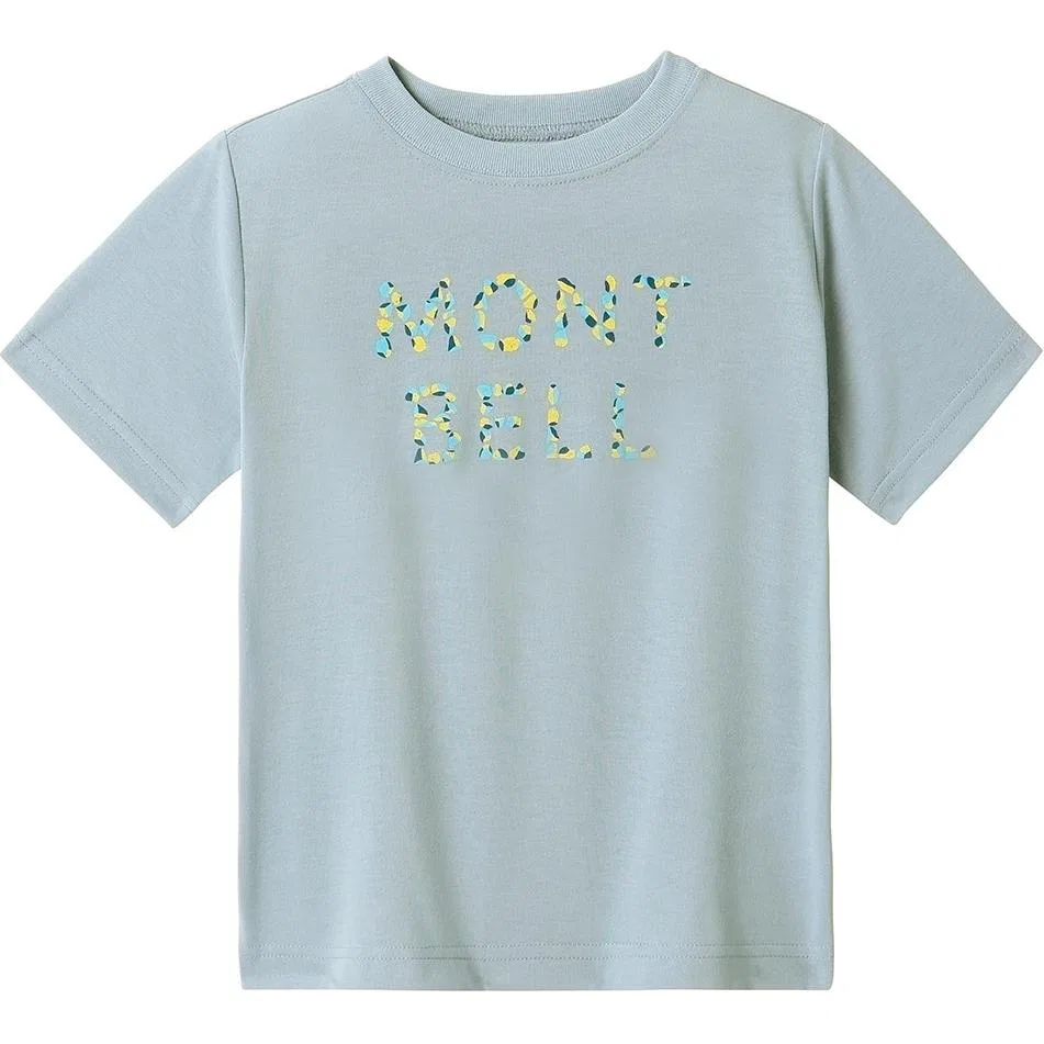 Футболка детская с круглым вырезом MONTBELL, Light Blue