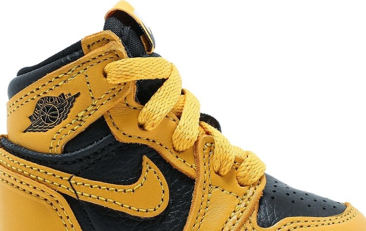 Кроссовки Air Jordan 1 Retro High OG TD Pollen, желтый — фото 2
