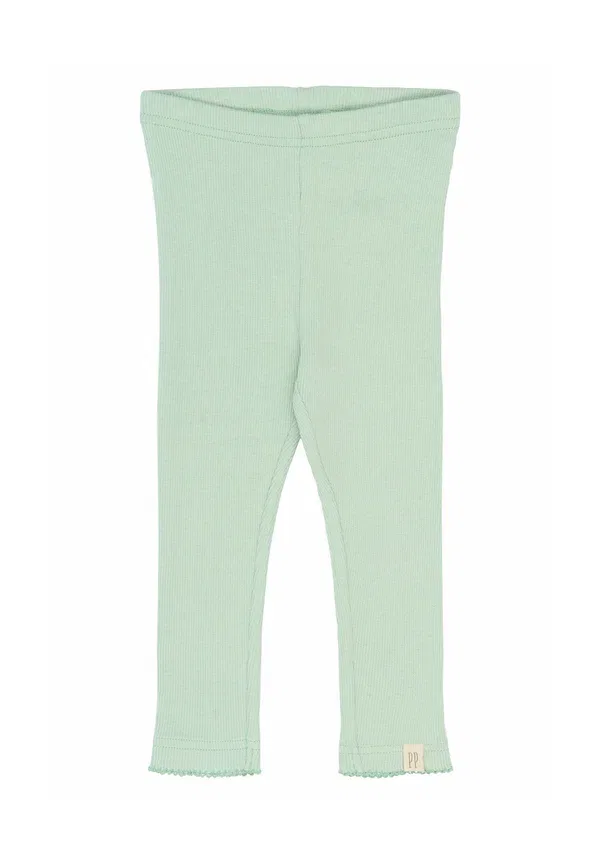 Легинсы из хлопка и модала Petit Piao, Frosty Green, зеленый