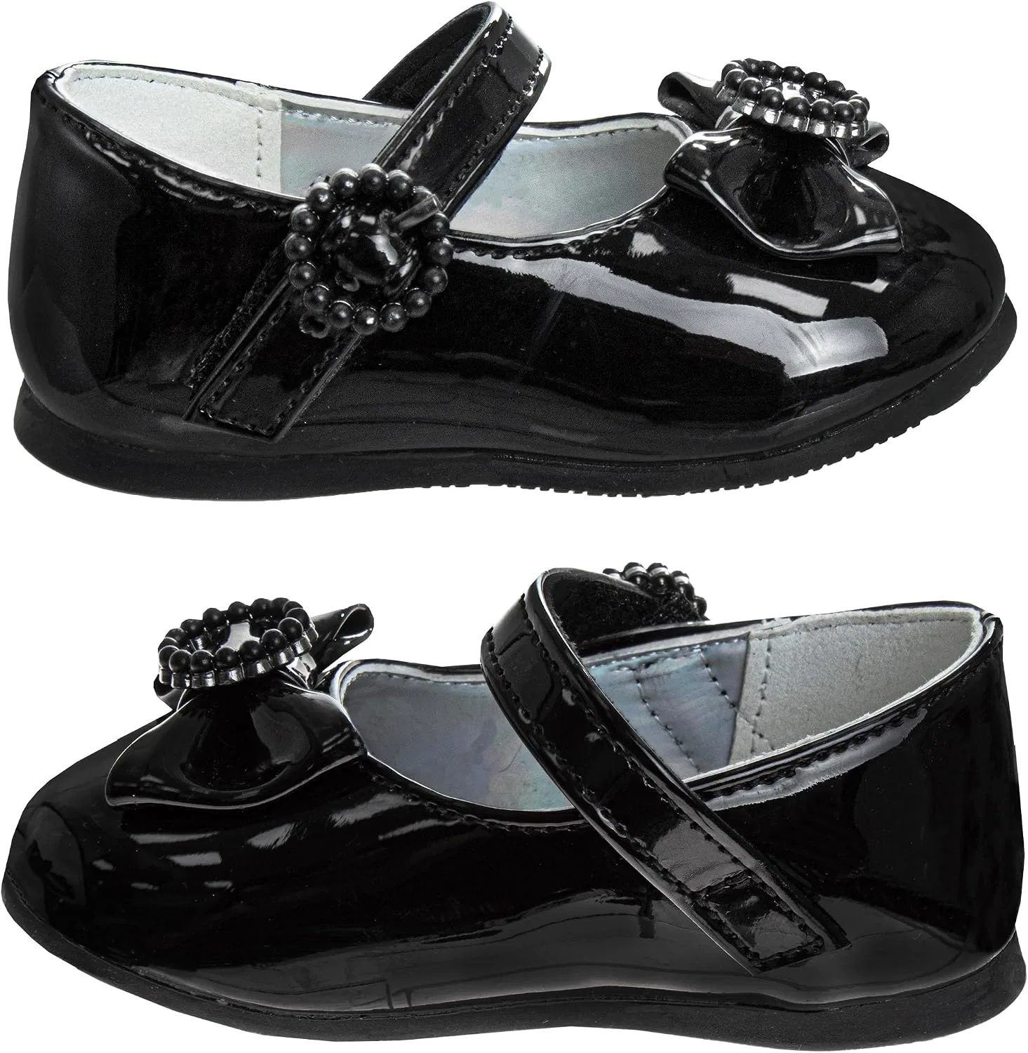 Детские туфли Мэри Джейн Josmo, Black Patent — фото 3