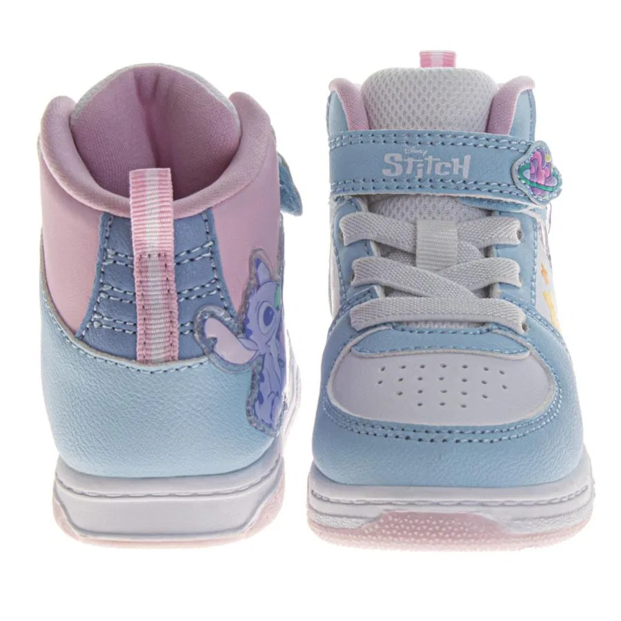 Детские кроссовки-высокие топы Stitch Blue White Disney — фото 3
