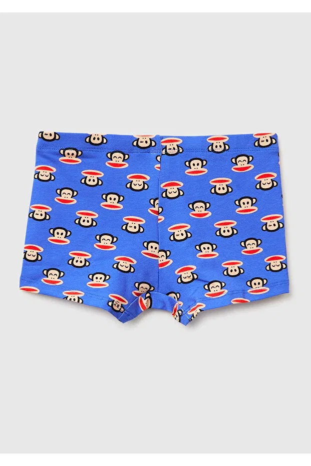 Детские боксеры для мальчиков с принтом Paul Frank United Colors Of Benetton, White Mix — фото 2