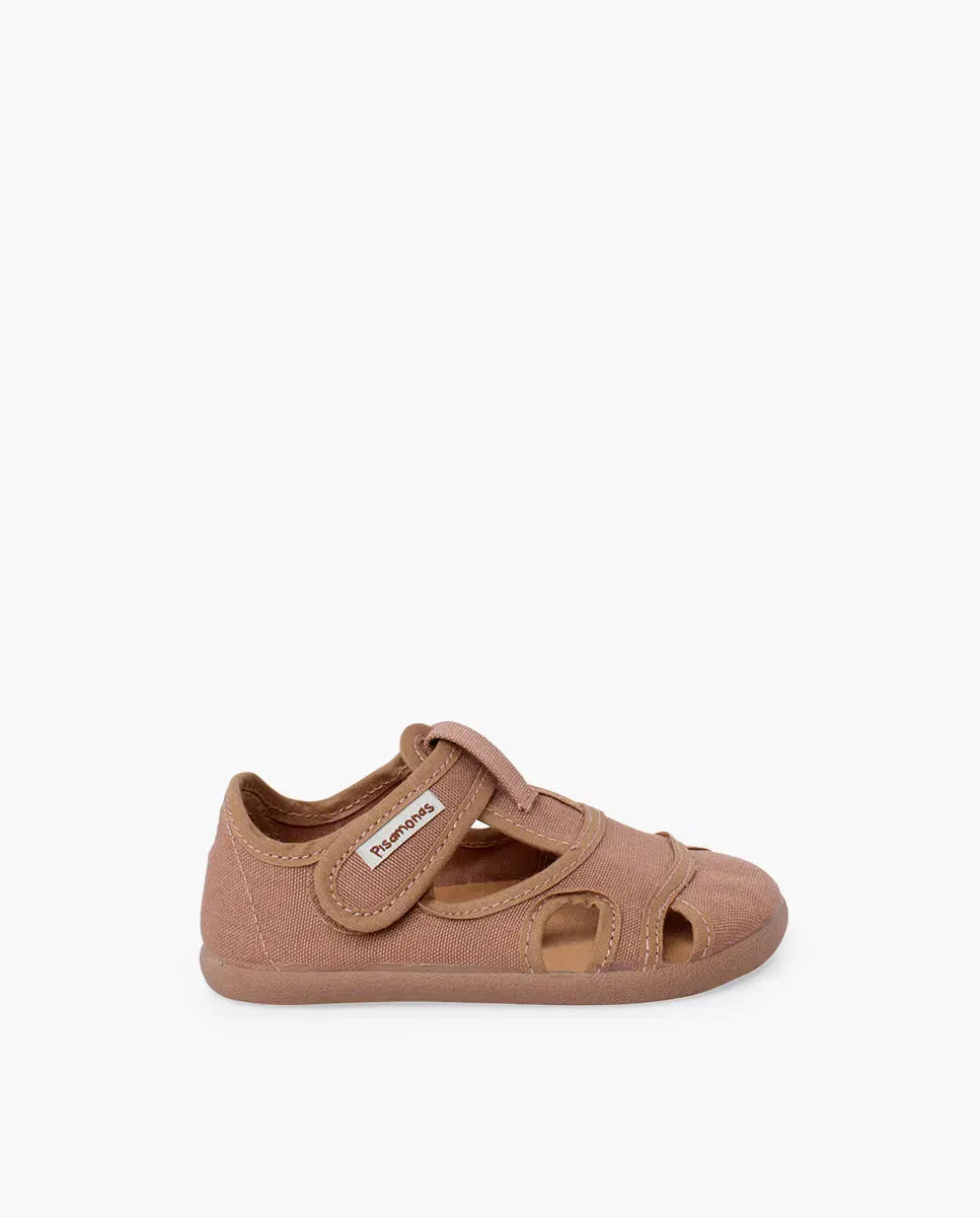 Детские сандалии для мальчиков barefoot из ленты Pisamonas, Beige