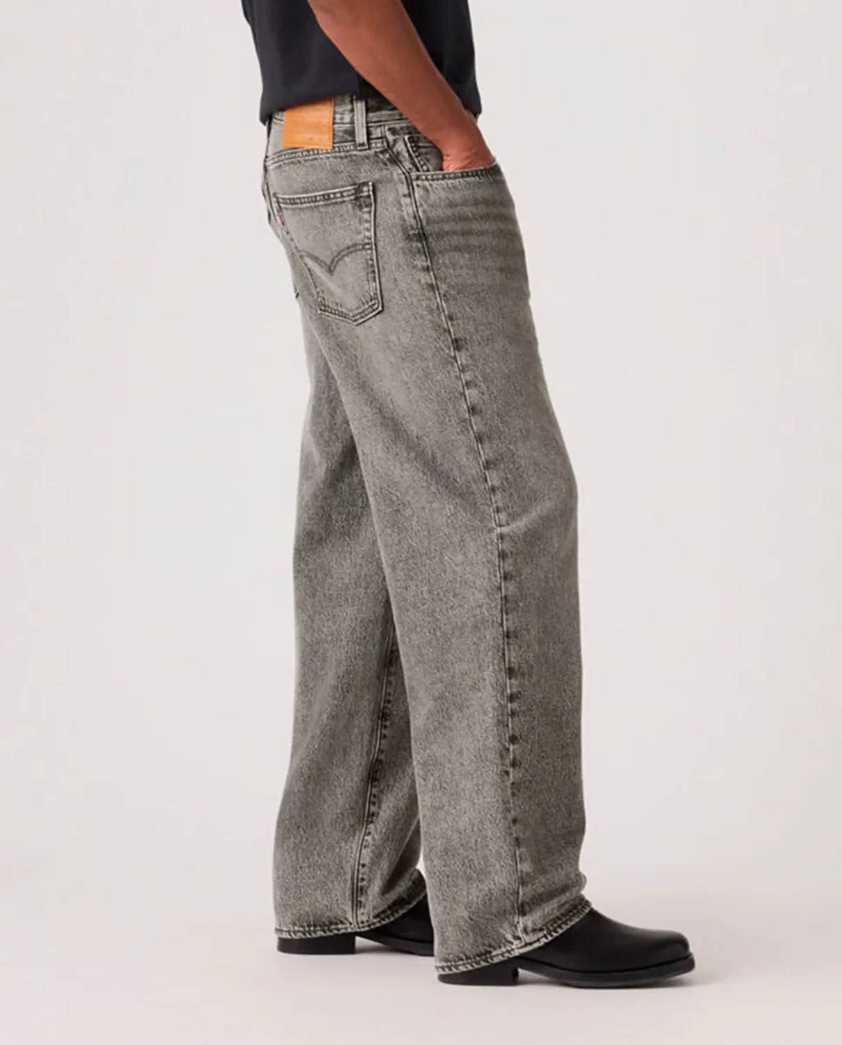 Мужские джинсы свободного кроя 578 Baggy Levi's, Gris — фото 4