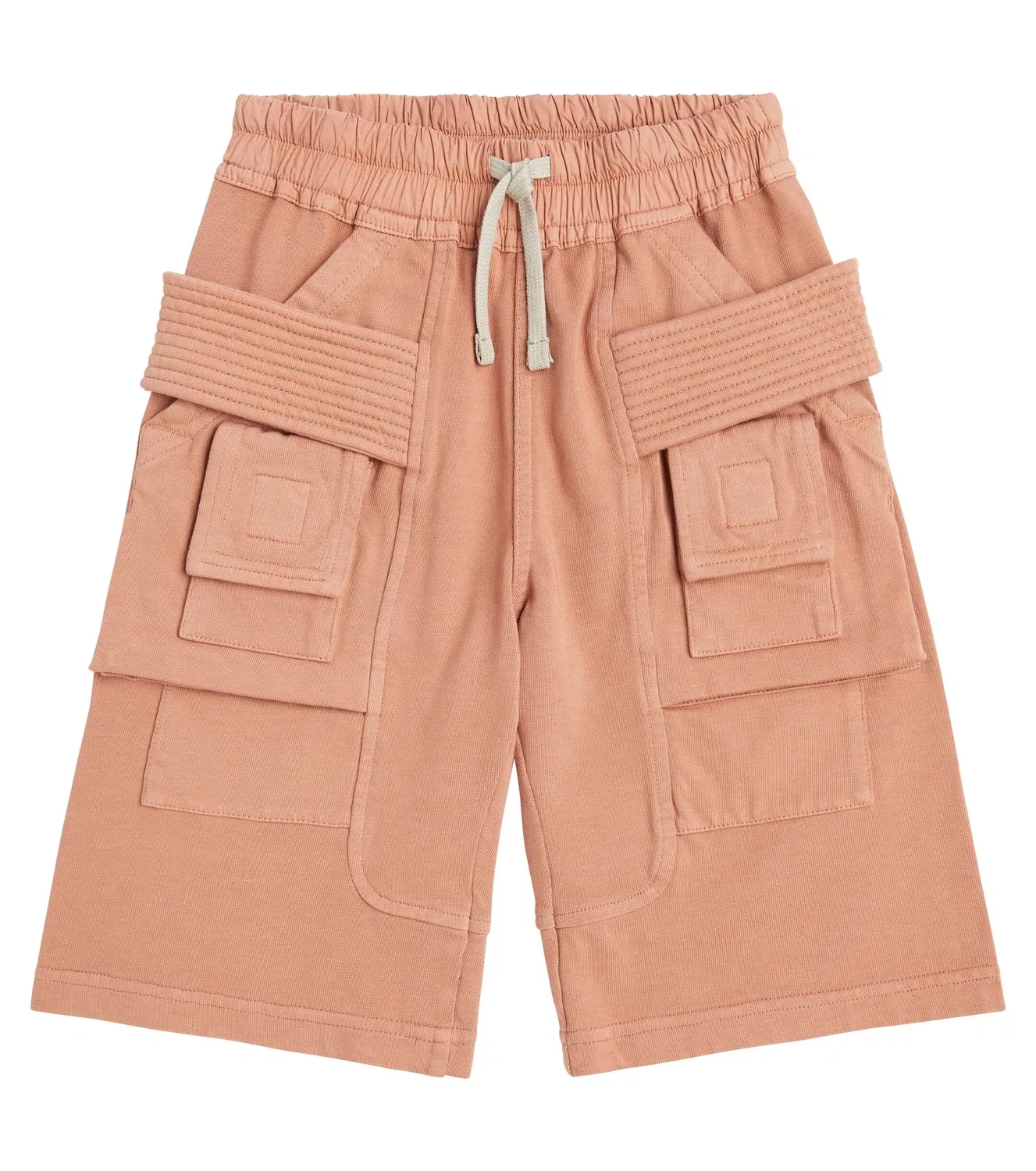 Шорты-карго хлопковые Creatch Rick Owens Kids, розовый
