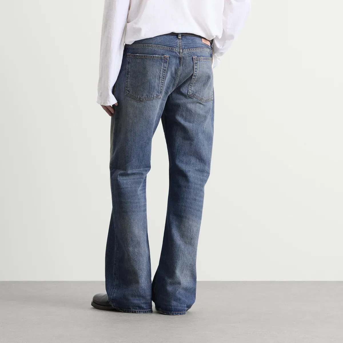 Джинсы прямого кроя 2021 Mid Blue Bingo Wash Straight Acne Studios, Mid Blue — фото 3
