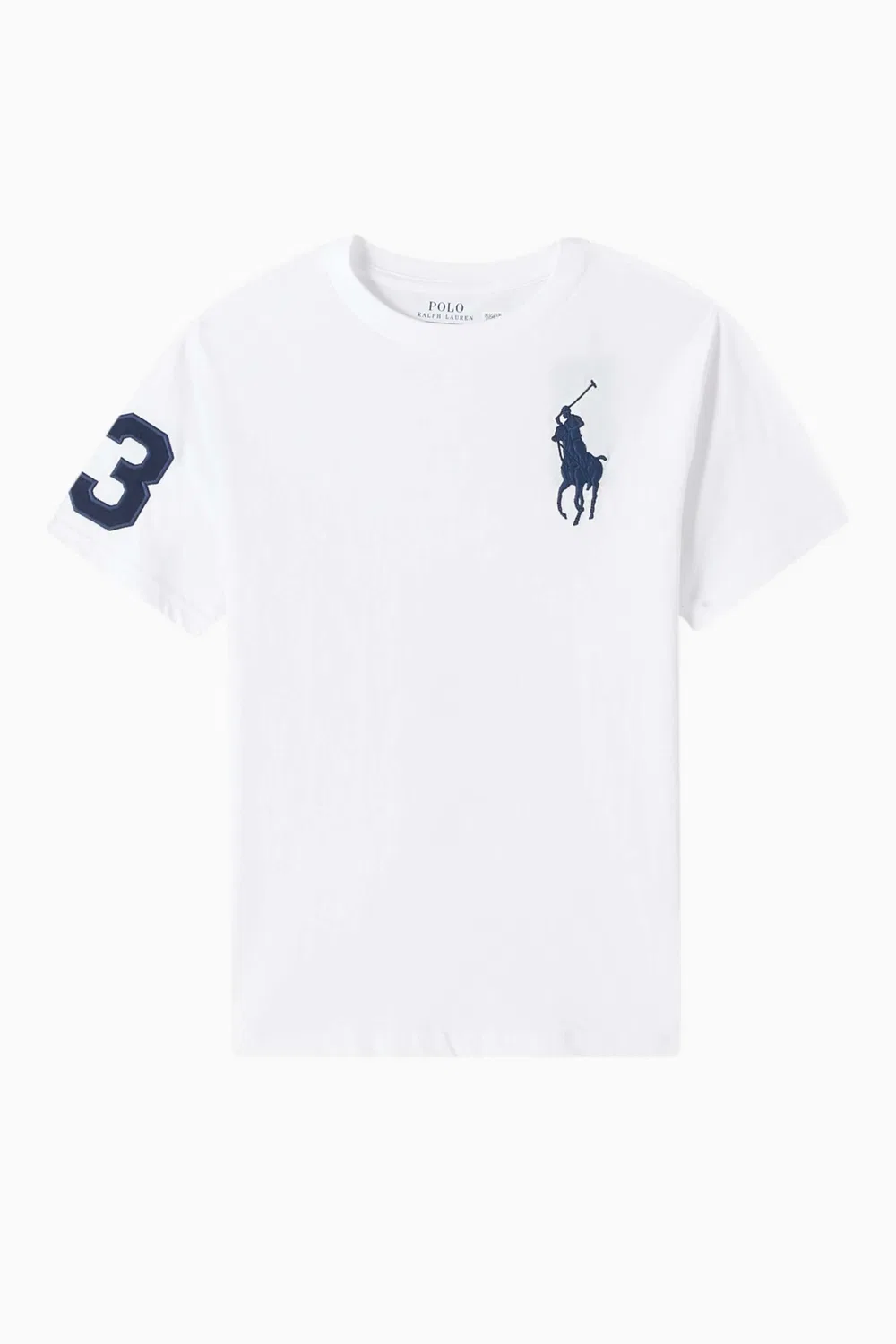 Футболка с вышитым логотипом хлопковая Polo Ralph Lauren