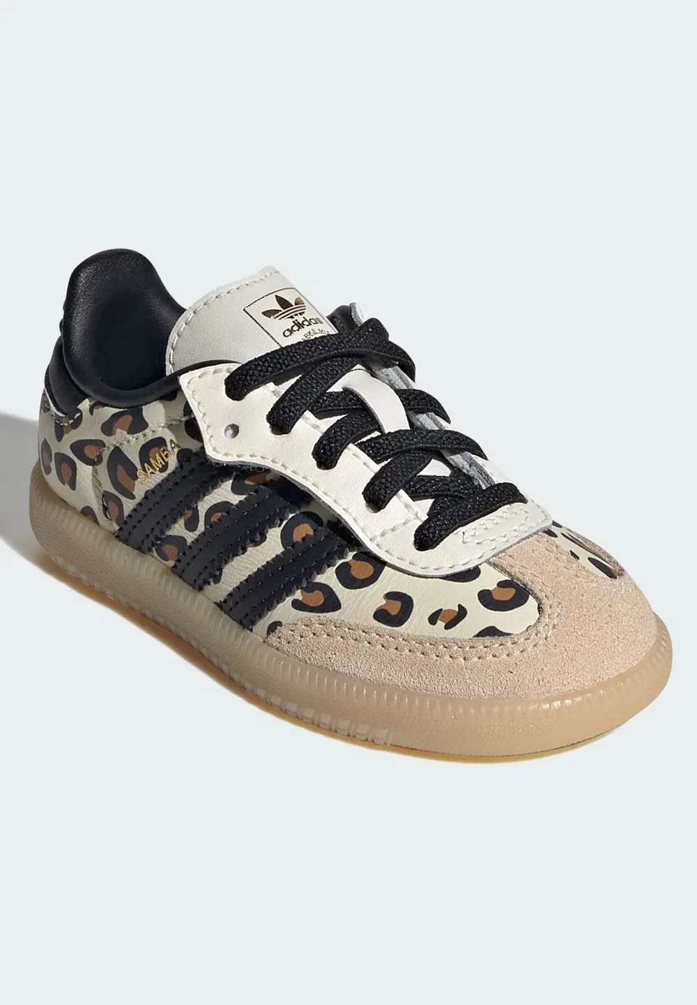 Samba og унисекс - детская обувь Adidas Originals, Cream White Sand Strata Gum — фото 2