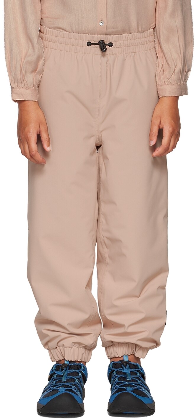 

Детские бежевые тканые брюки Wild Molo, Бежевый, Детские бежевые тканые брюки Wild Molo