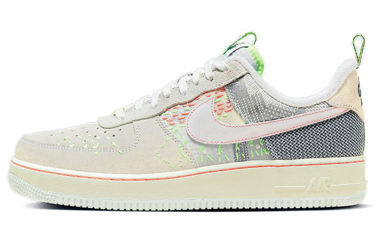 Кроссовки Nike Air Force 1 '07 Premium 'Sashiko', серый — фото 2