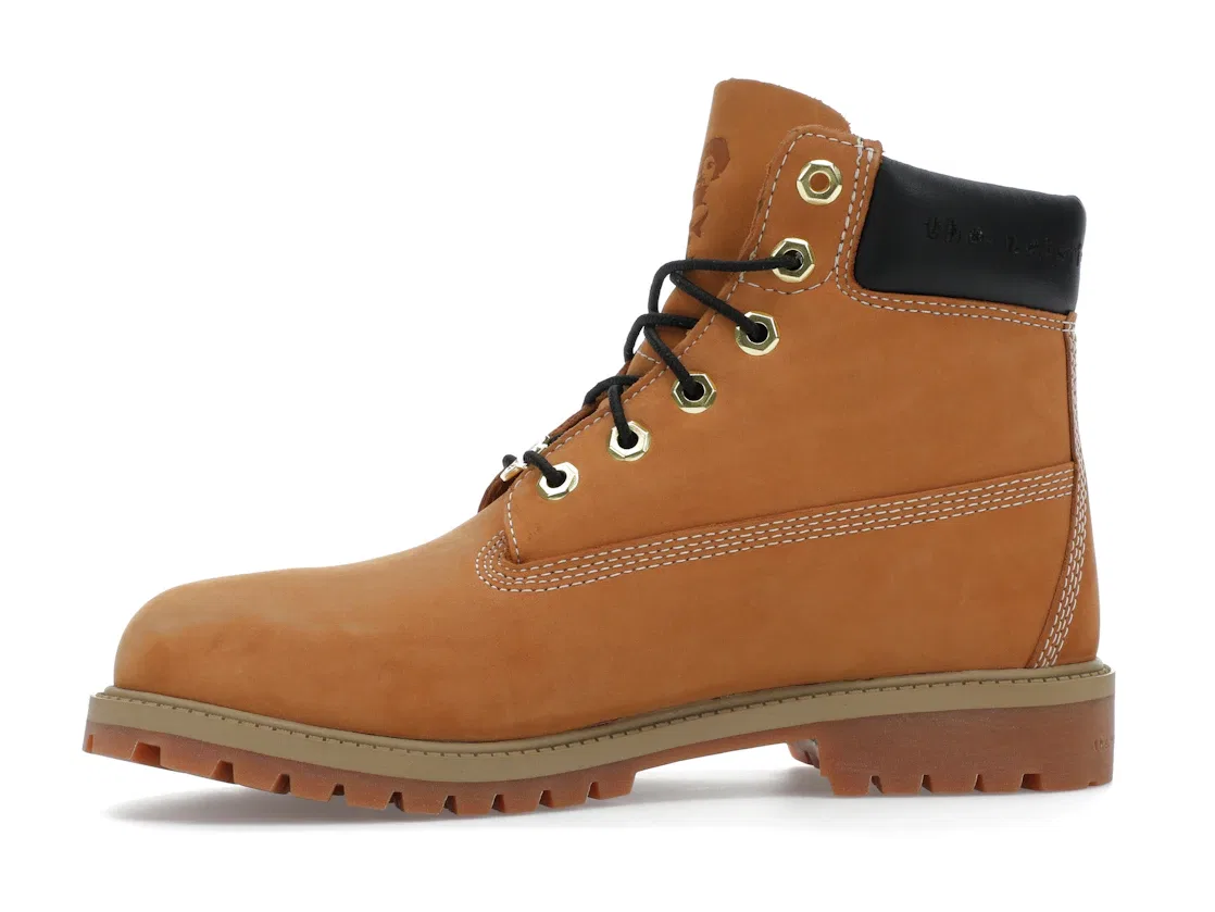 Детские ботинки с высоким голенищем The Notorious B.I.G. Timberland, Wheat/Gold — фото 3
