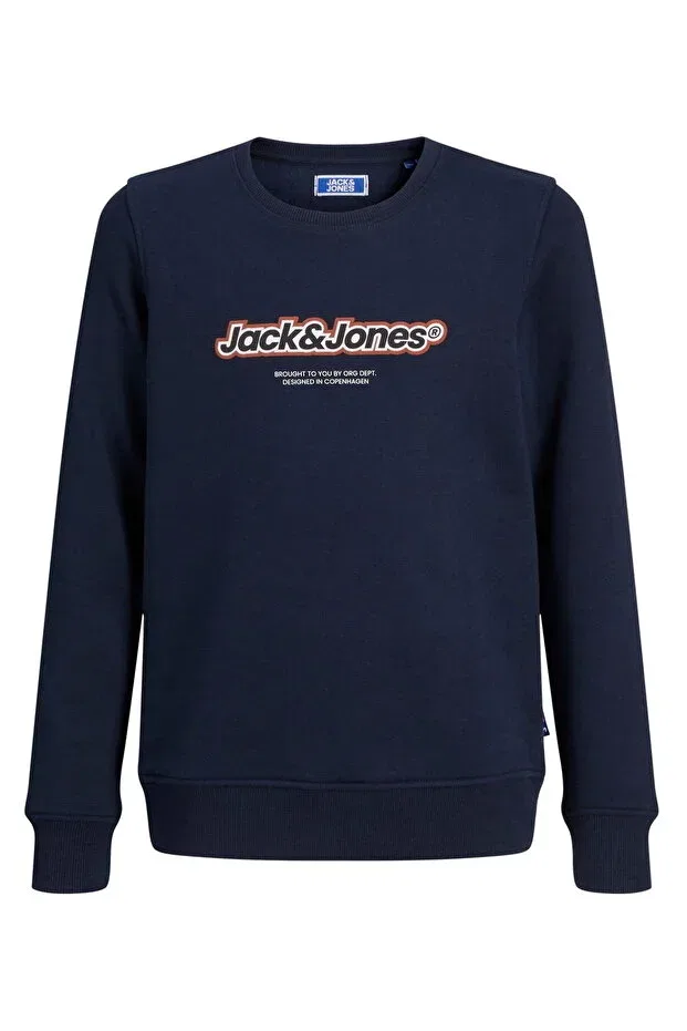 Детские свитшот для мальчиков с принтом Vesterbro Jack & Jones, Sky Captain
