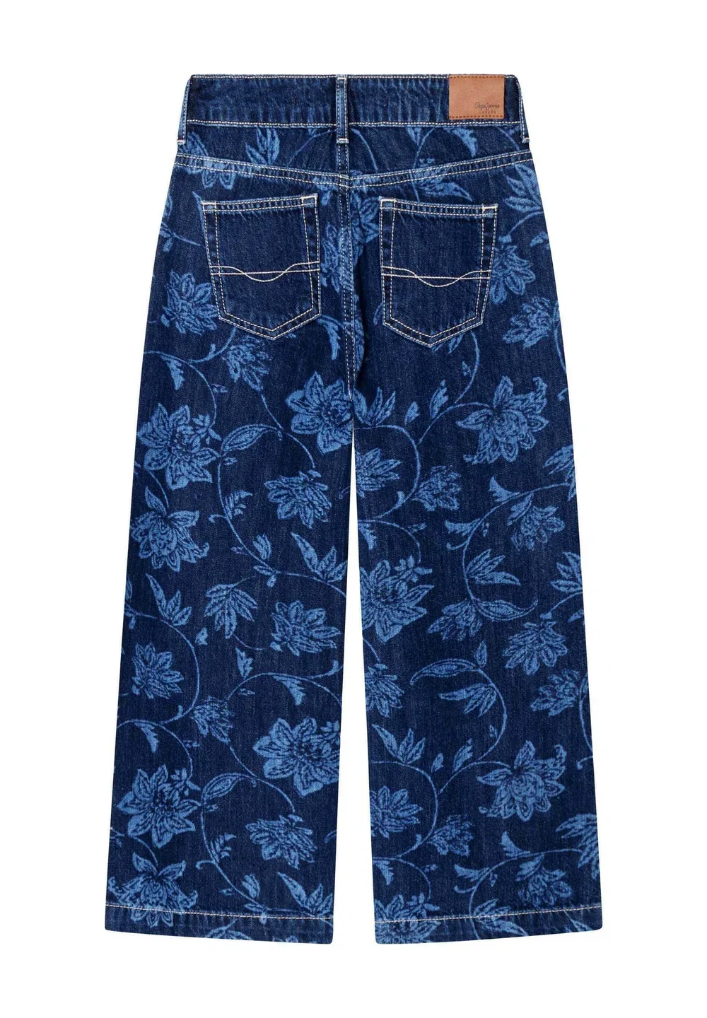 Брюки Lexi с цветочным принтом - расклешенные джинсы Pepe Jeans, Denim — фото 2