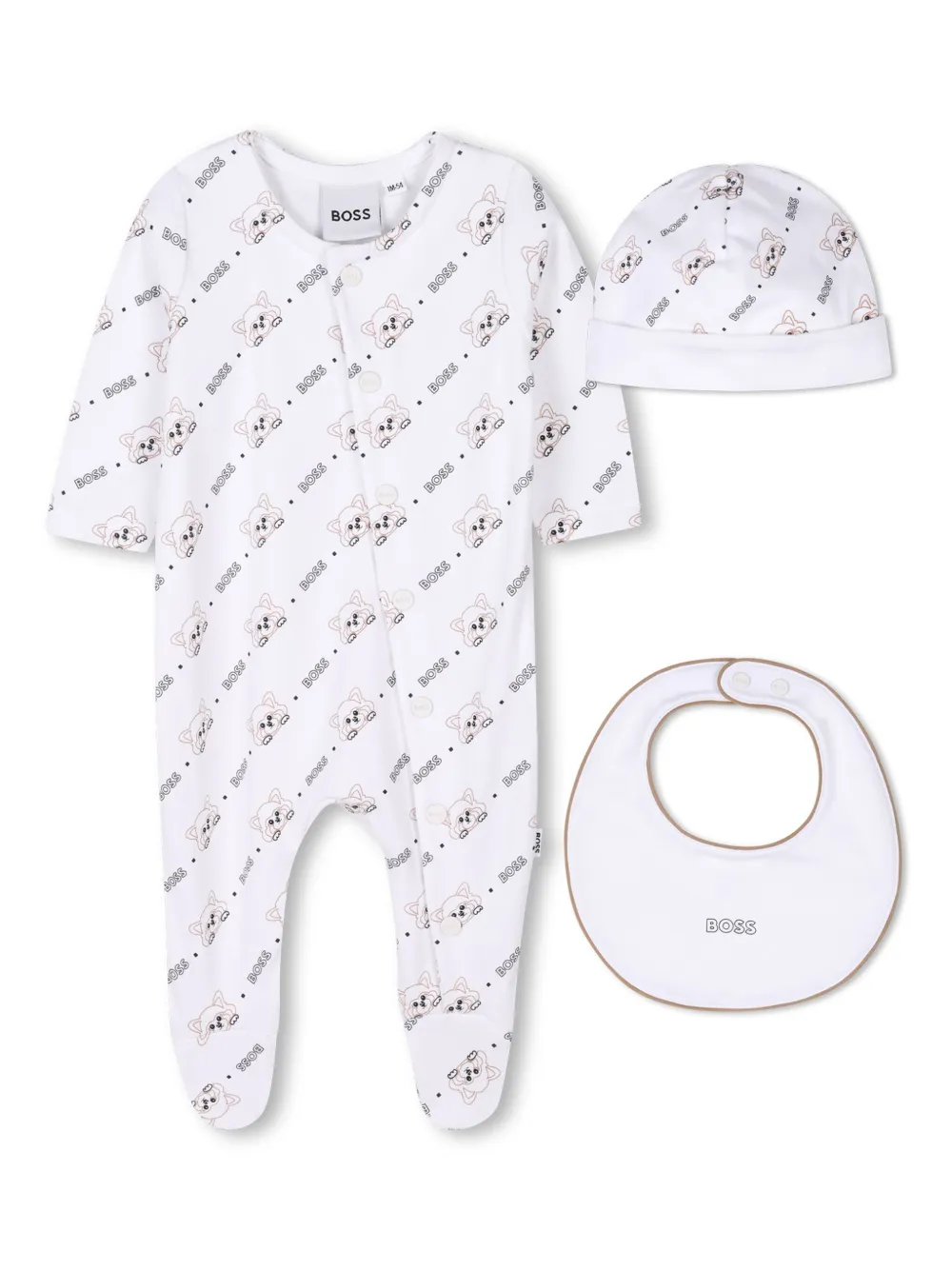 

Пижама с логотипом BOSS Kidswear