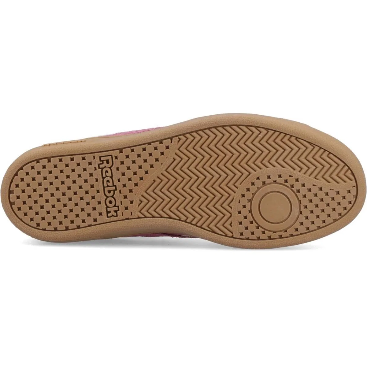 Детские кроссовки для девочек Reebok Court Retro, Studiopink Yellowhaze Blackcherry — фото 3