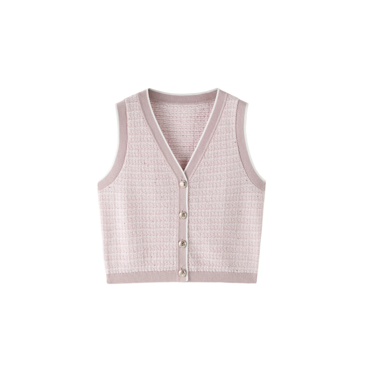 

Жилет Peacebird Women's Tweed Knit, розовый