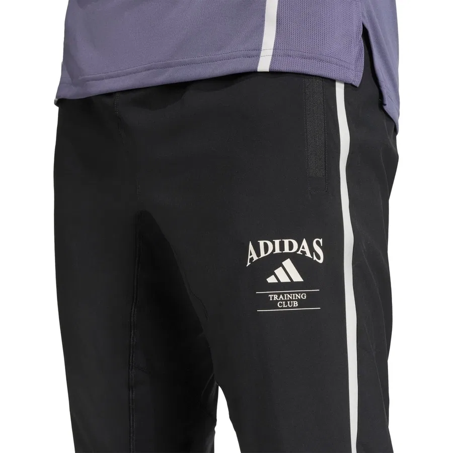 Спортивные брюки с утеплением adidas Performance Heritage, Черный — фото 4