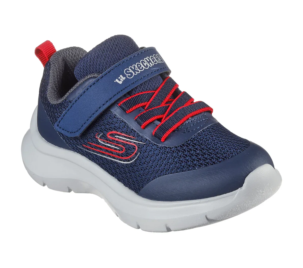 Детские кроссовки Skech Fast - Brisk Buddies Skechers, тёмно-синий/красный — фото 4