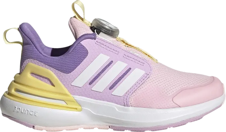 

Кроссовки Adidas RapidaSport Bounce BOA J, розовый