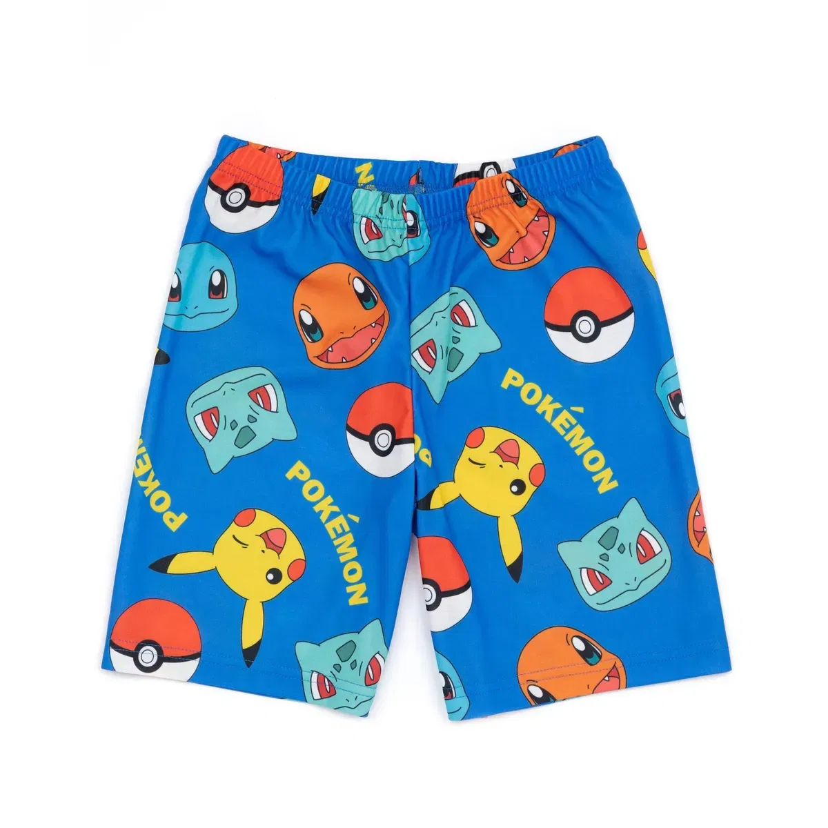Детский комплект пижамы с коротким рукавом и короткими штанинами Pokemon, Multi — фото 4
