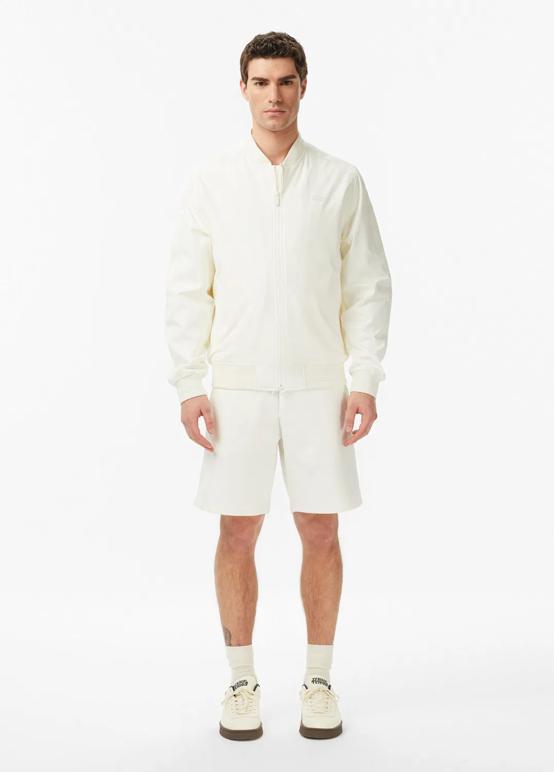 Бермуды Lacoste, кремовый