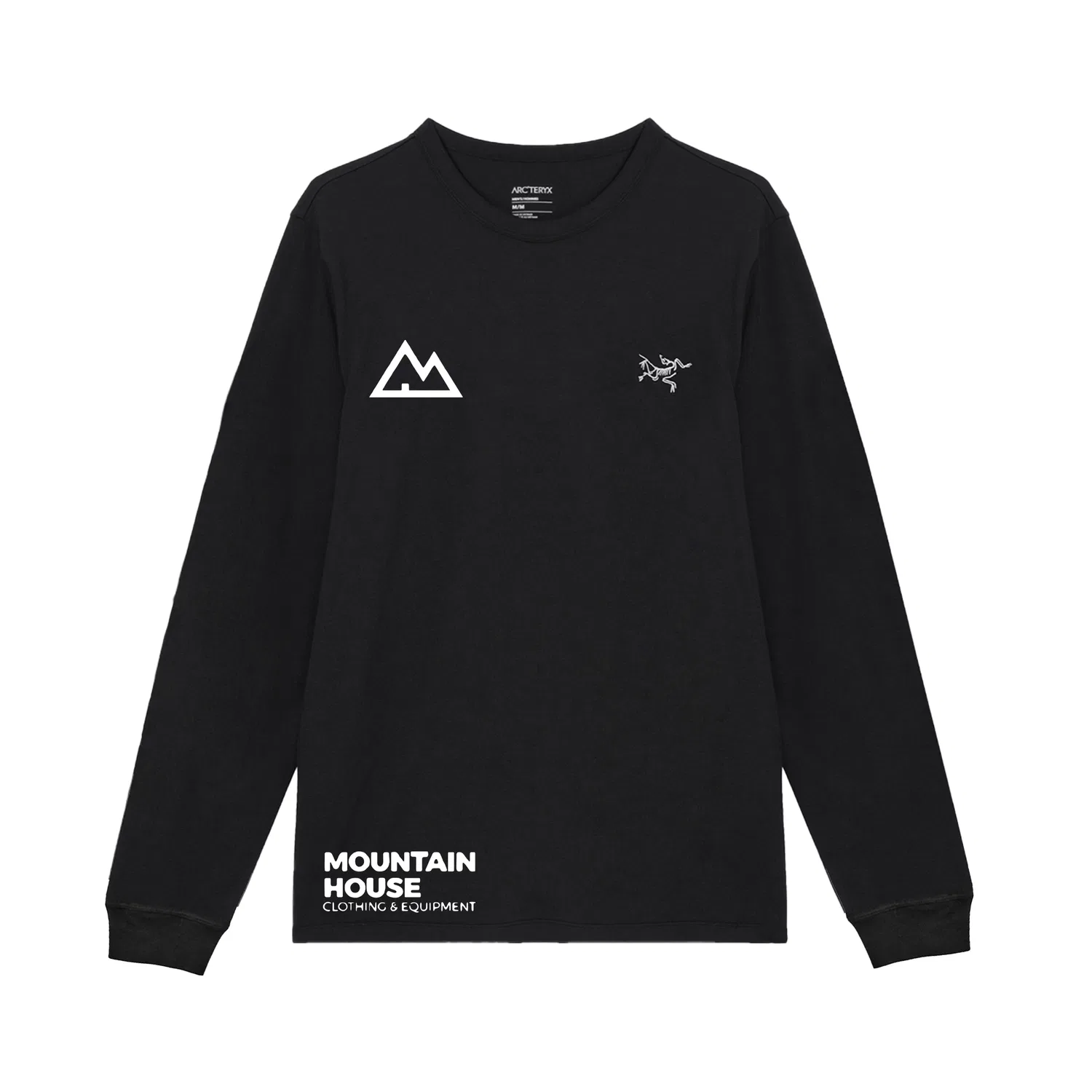 Футболка мужская с круглым вырезом Kragg Arcteryx, Black