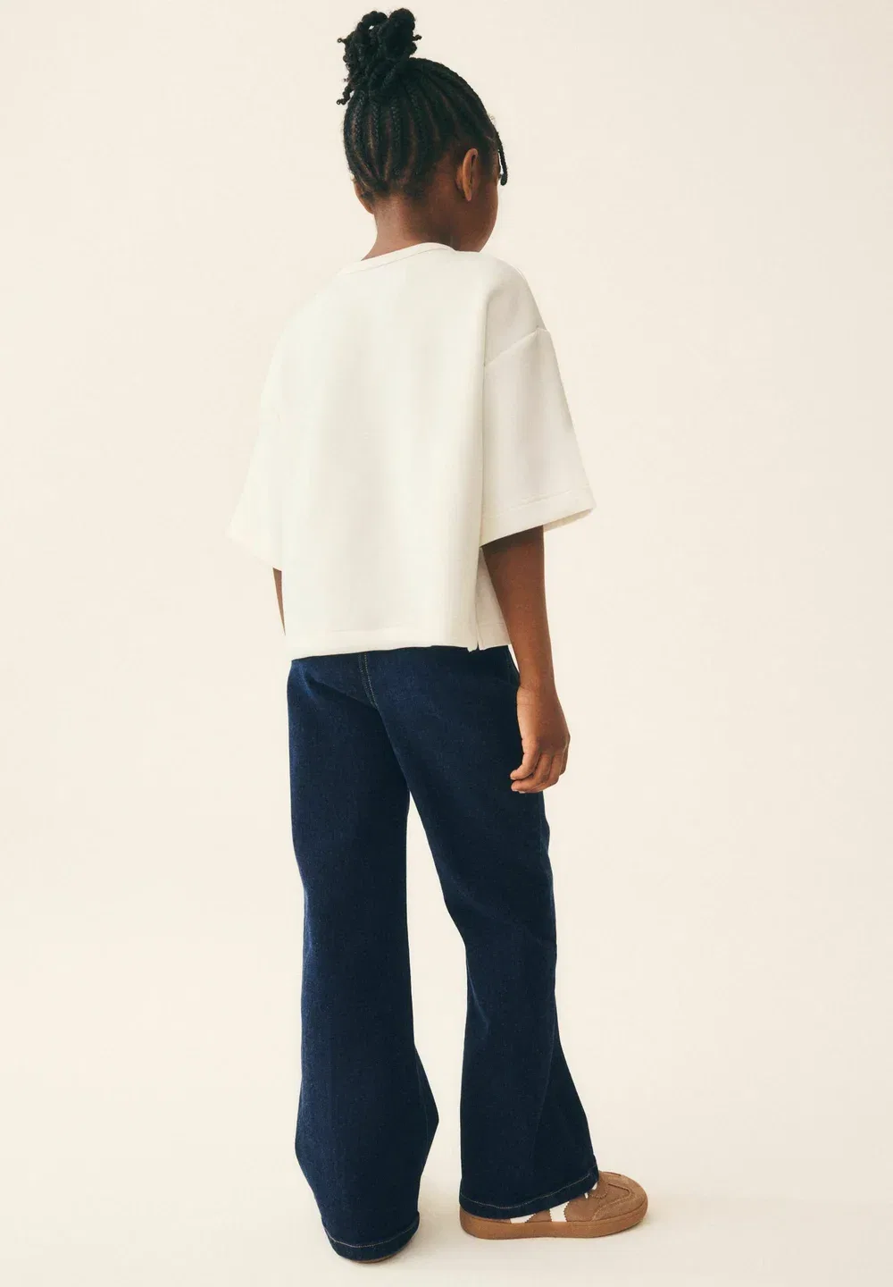 Брюки прямого кроя - расклешенные. - расклешенные джинсы Next, Blue Rinse Wash Denim — фото 3