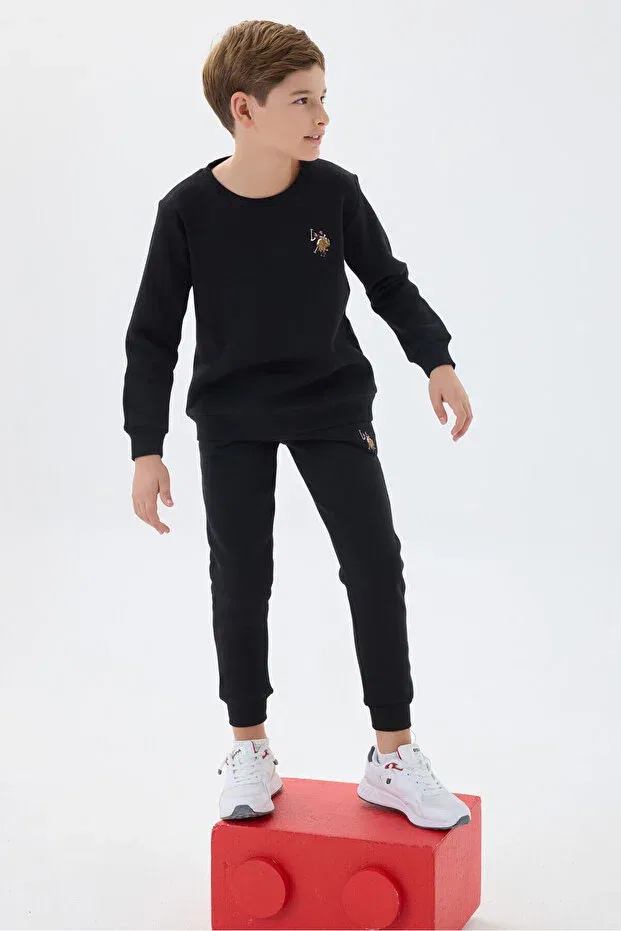 Детский спортивный комплект для мальчиков U.S. Polo Assn., Black — фото 2