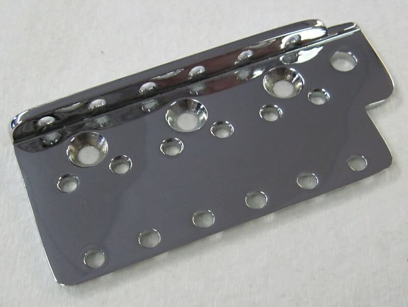 

Fender LEFT HAND American Vintage Stratocaster Bridge Plate США 0040851000 LH lefty American Original Reissue AVRI 57 62 Strat Bridge Plate 004-0851-000