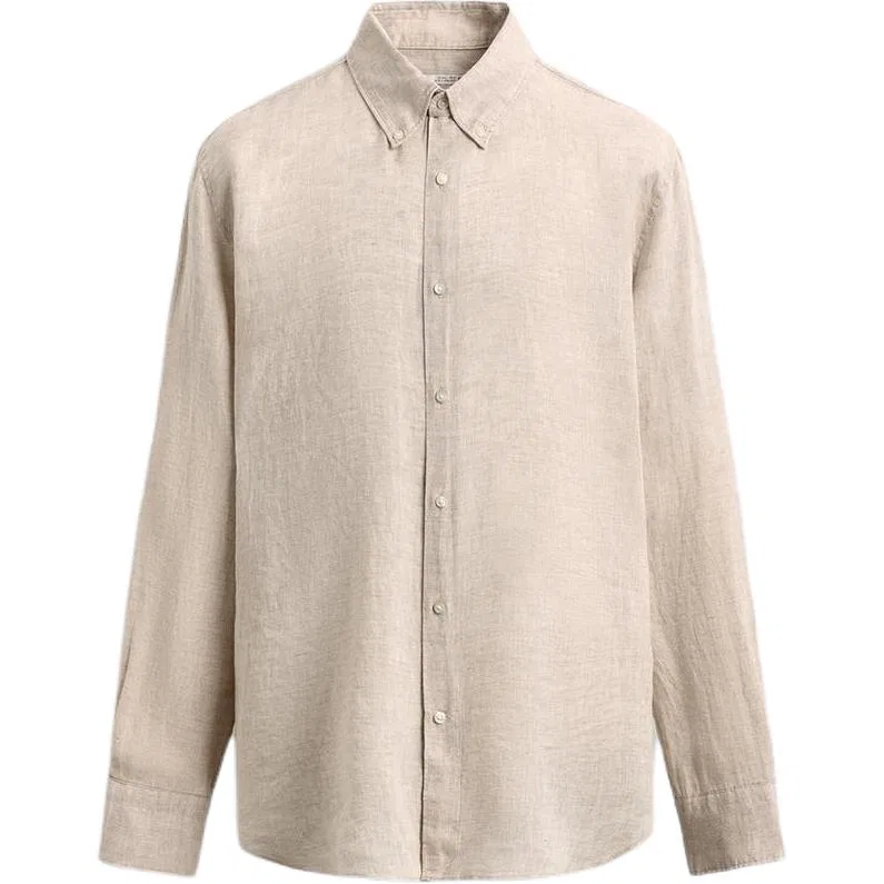 Мужская рубашка Light Beige ZARA