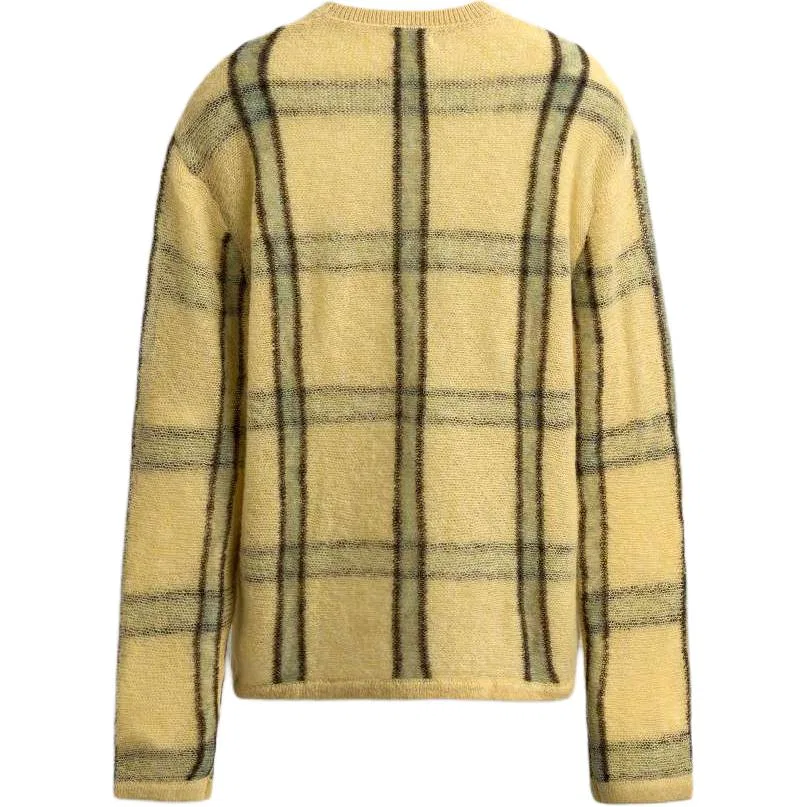 Мужской тонкий свитер с круглым вырезом, желтый, ZARA, Yellow — фото 3