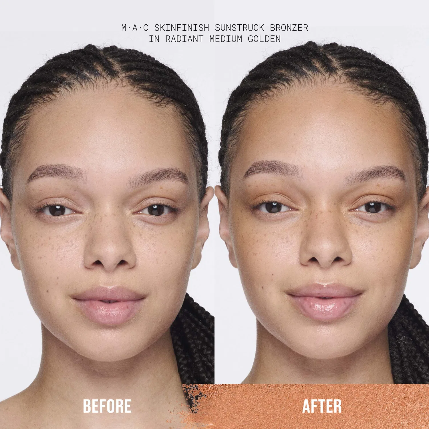 Бронзер MAC Skinfinish Sunstruck Bronzer, Radiant Medium Golden — фото 4