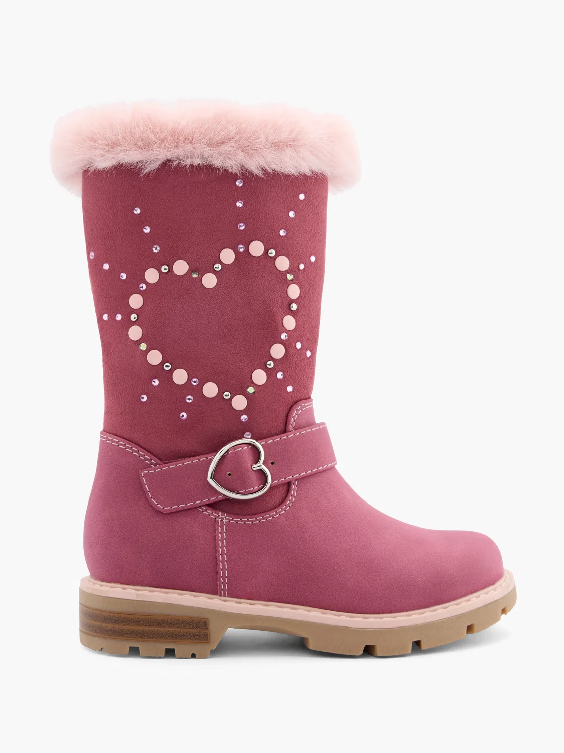 Детские сапоги с подсветкой Graceland, розовый