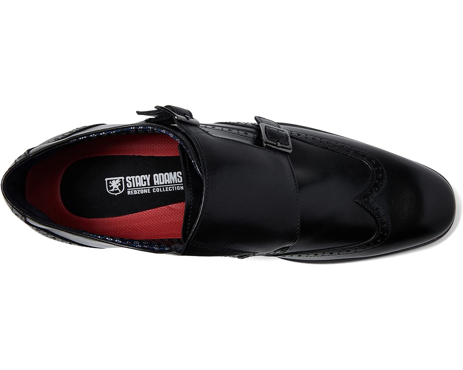 

Оксфорды Karson Wing Tip Double Monk Strap Stacy Adams, черный