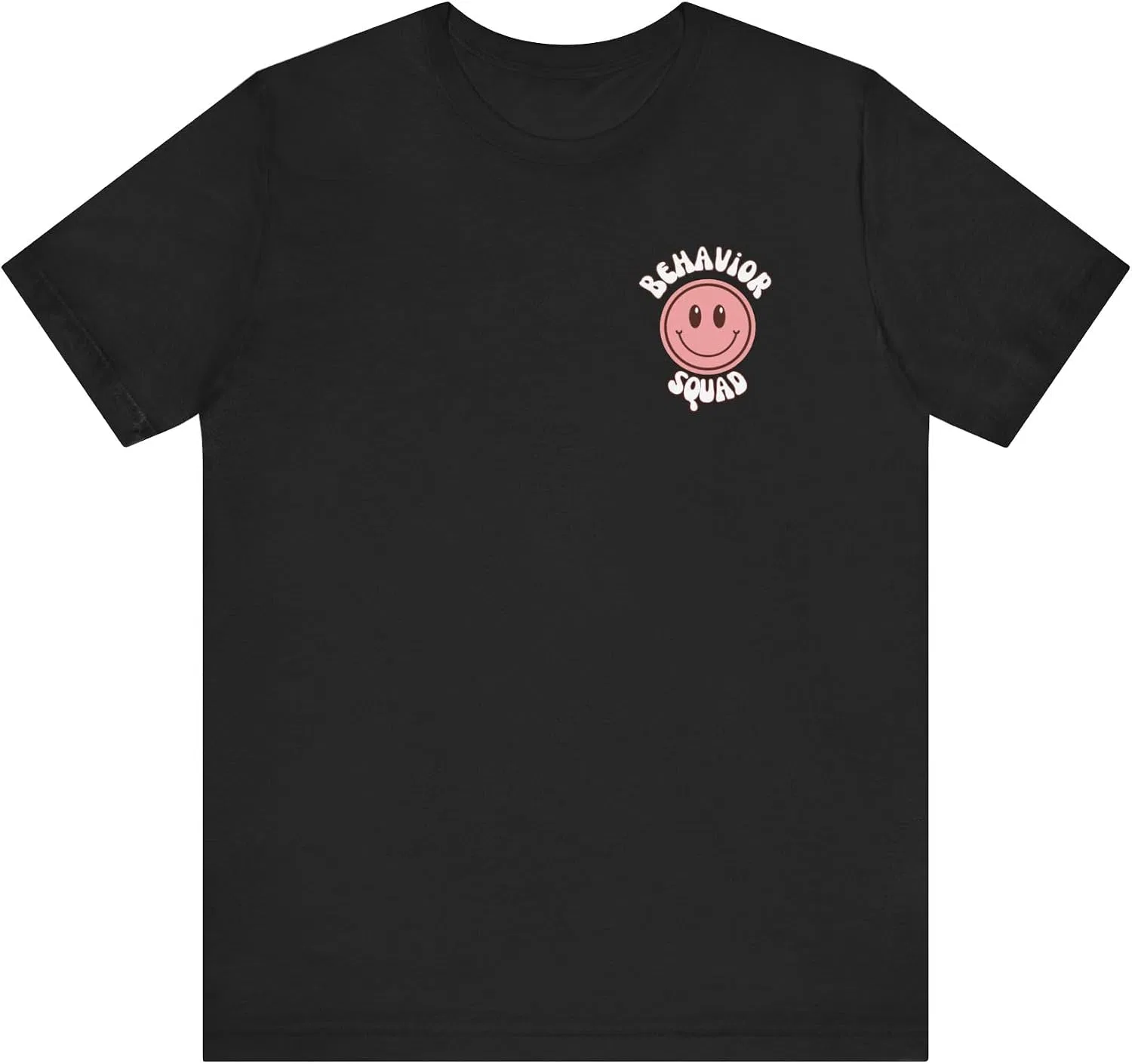 Унисекс футболка с принтом Behavior Analyst Humor Bella Canvas, Black