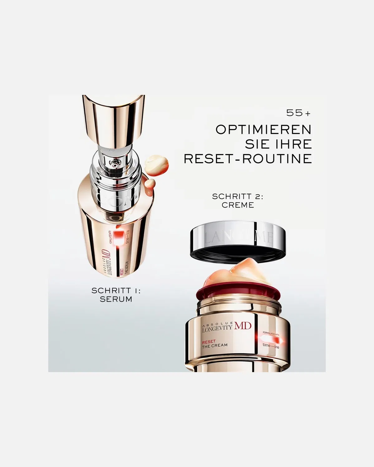 Антивозрастная сыворотка Absolute Longevity MD Reset Cream Lancôme, 50 Ml — фото 4