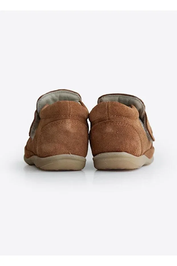 Детские туфли для девочек из искусственной кожи Flikka first step shoes Kitikate, Brown — фото 4