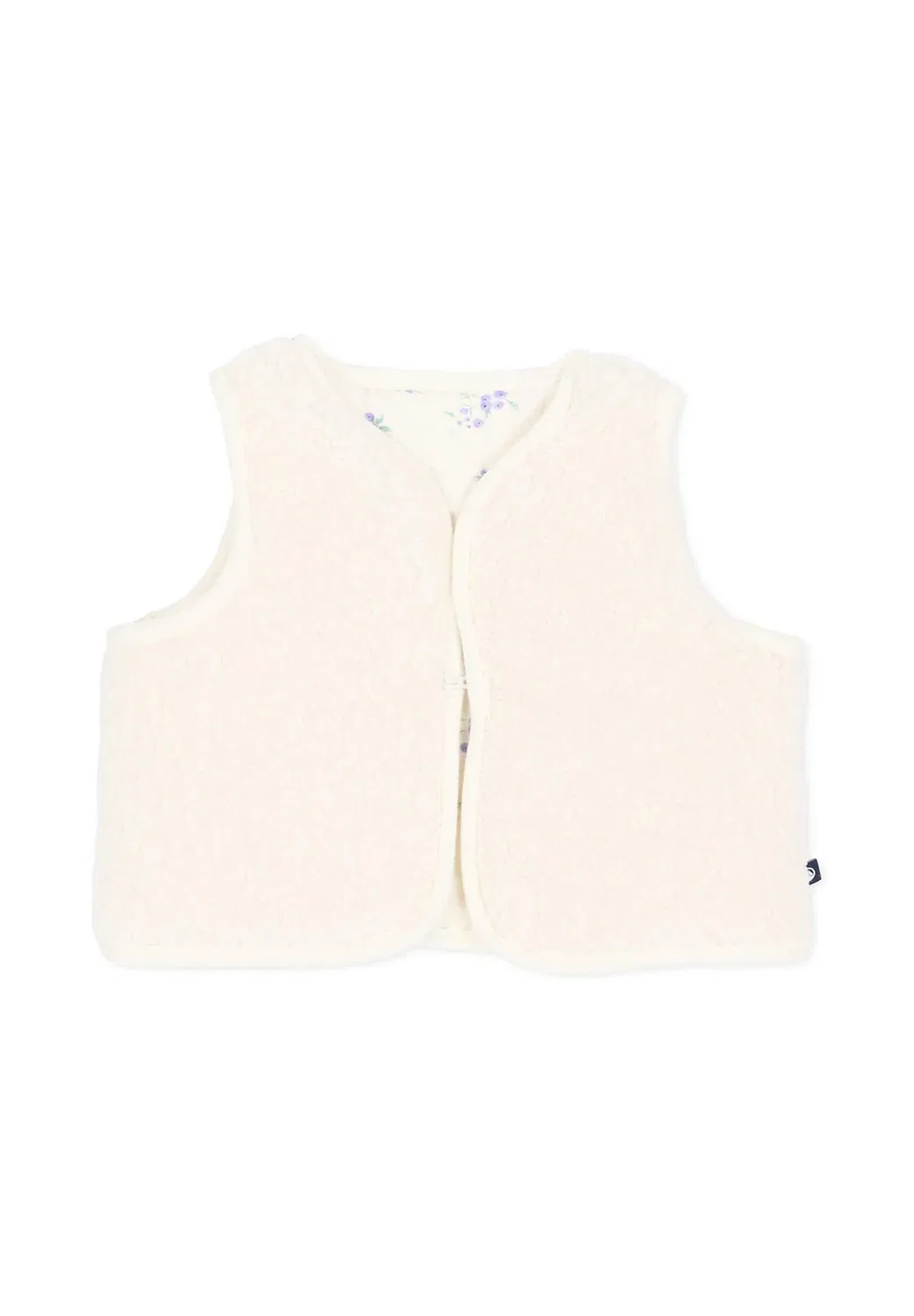 Сманикато - жилет Petit Bateau, Ivory — фото 3