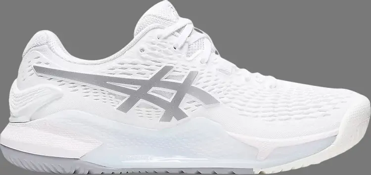 

Кроссовки wmns gel resolution 9 'white pure silver' Asics, белый