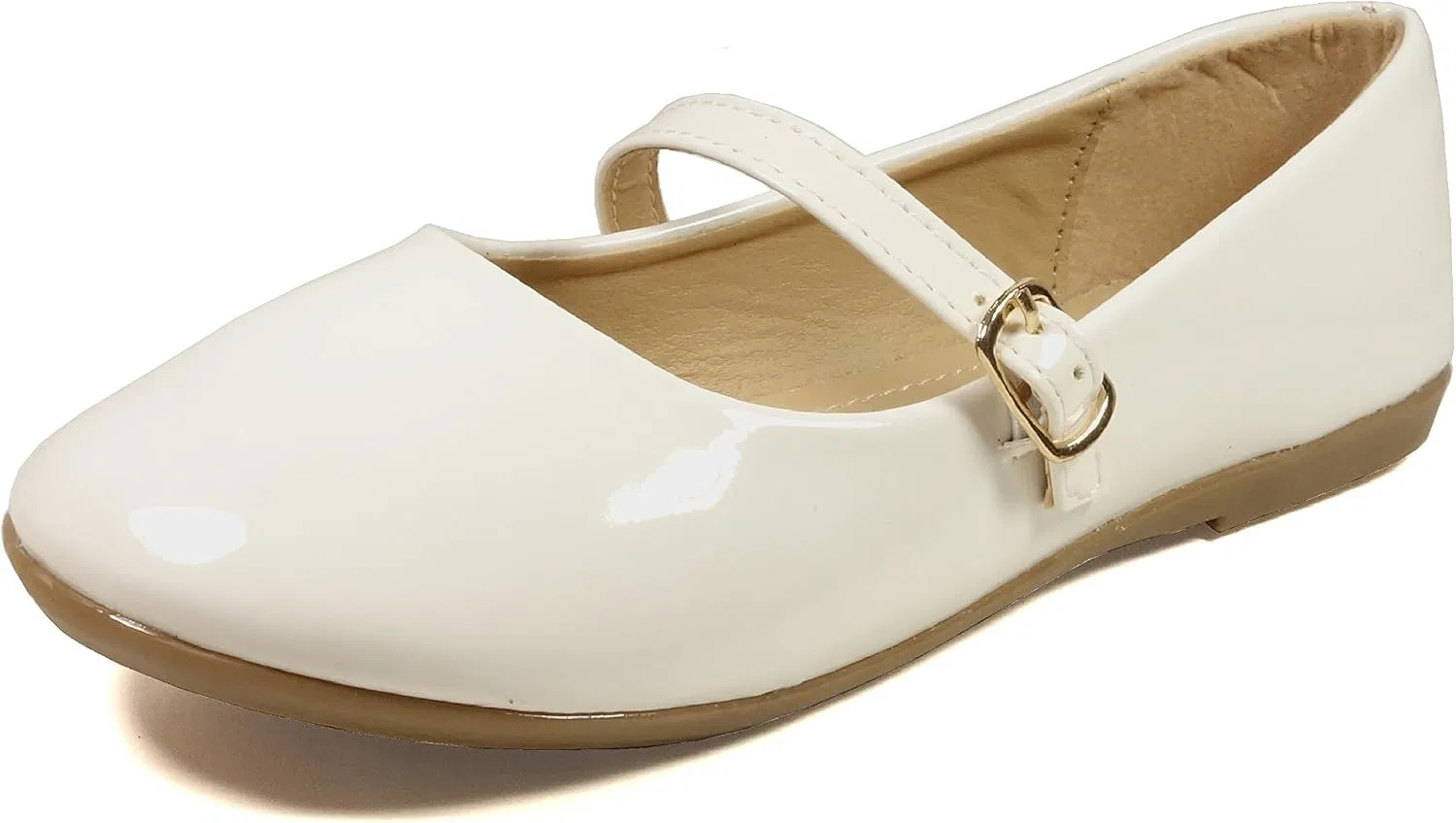 Детские туфли-балетки для девочек с бантом Nova Utopia Nova Footwear, White