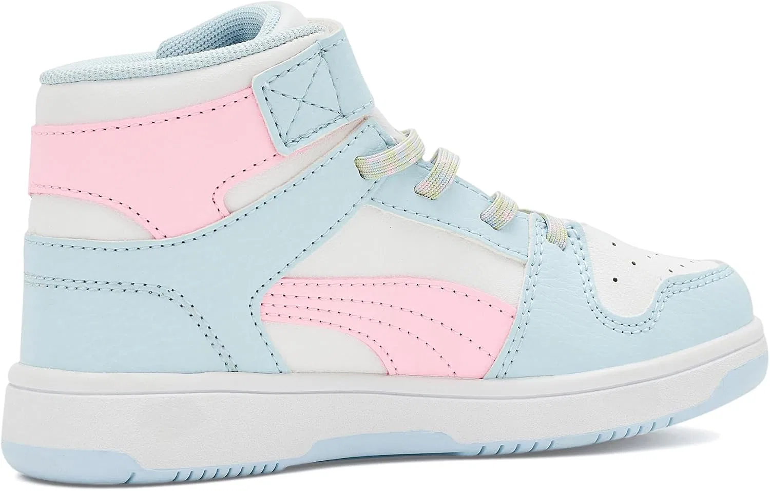Детские кроссовки Rebound Layup Mid PUMA, White — фото 3