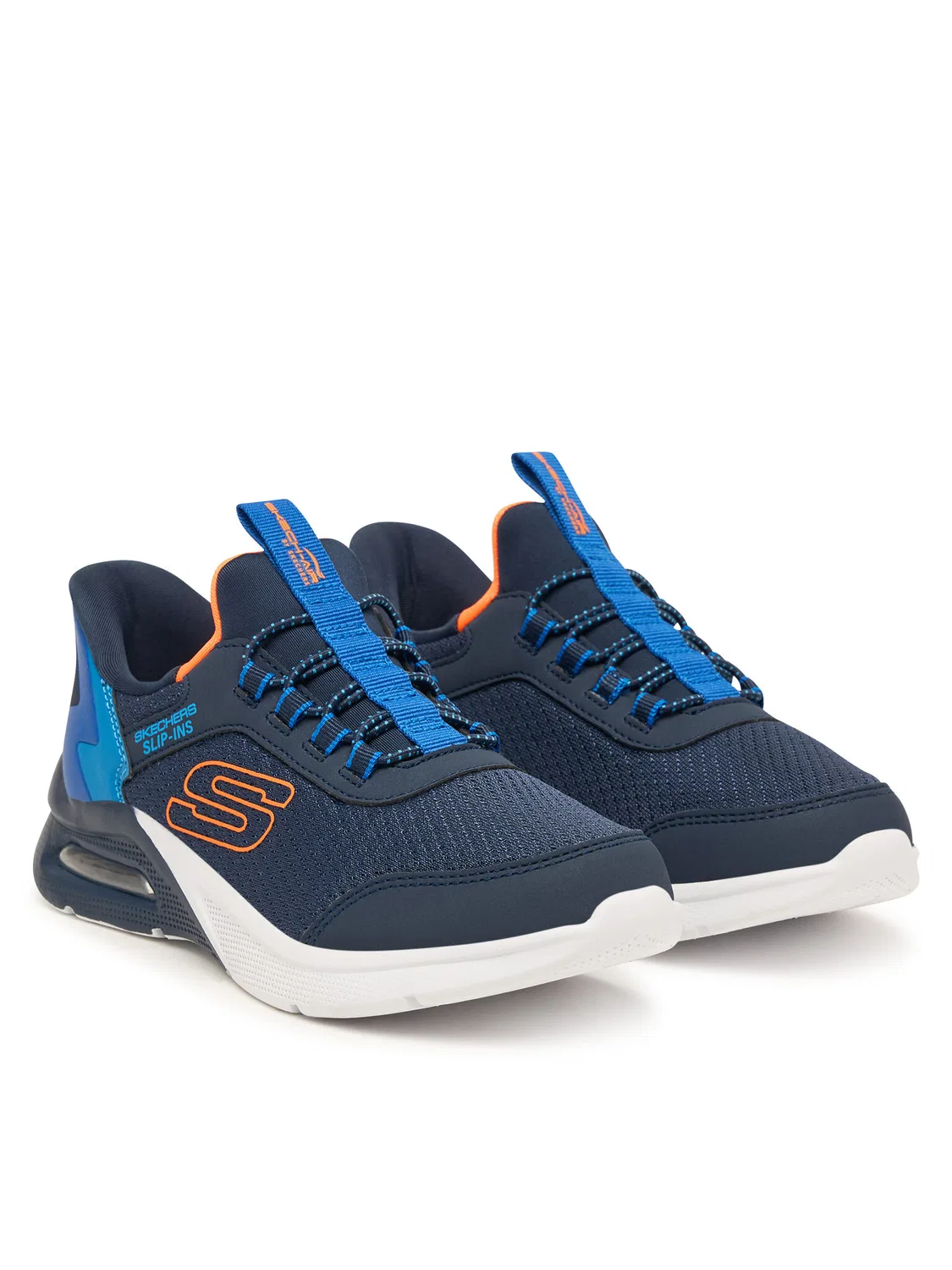 Кроссовки для мальчика Skechers, темно-синий — фото 2