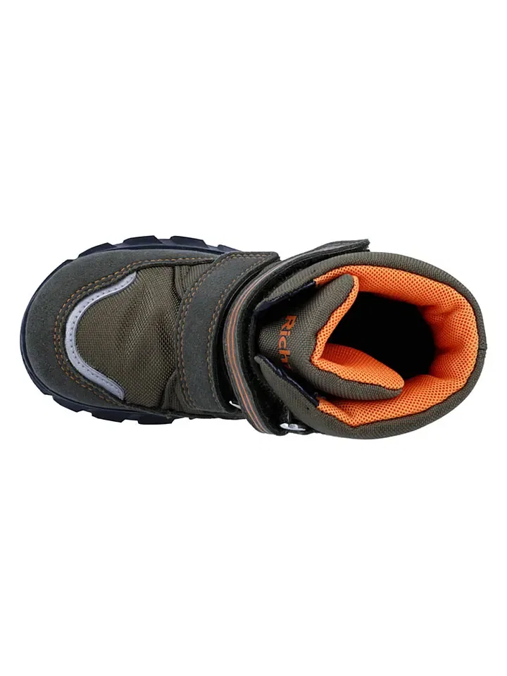 Ботинки зимние Snow Mini Richter Shoes, хаки — фото 4