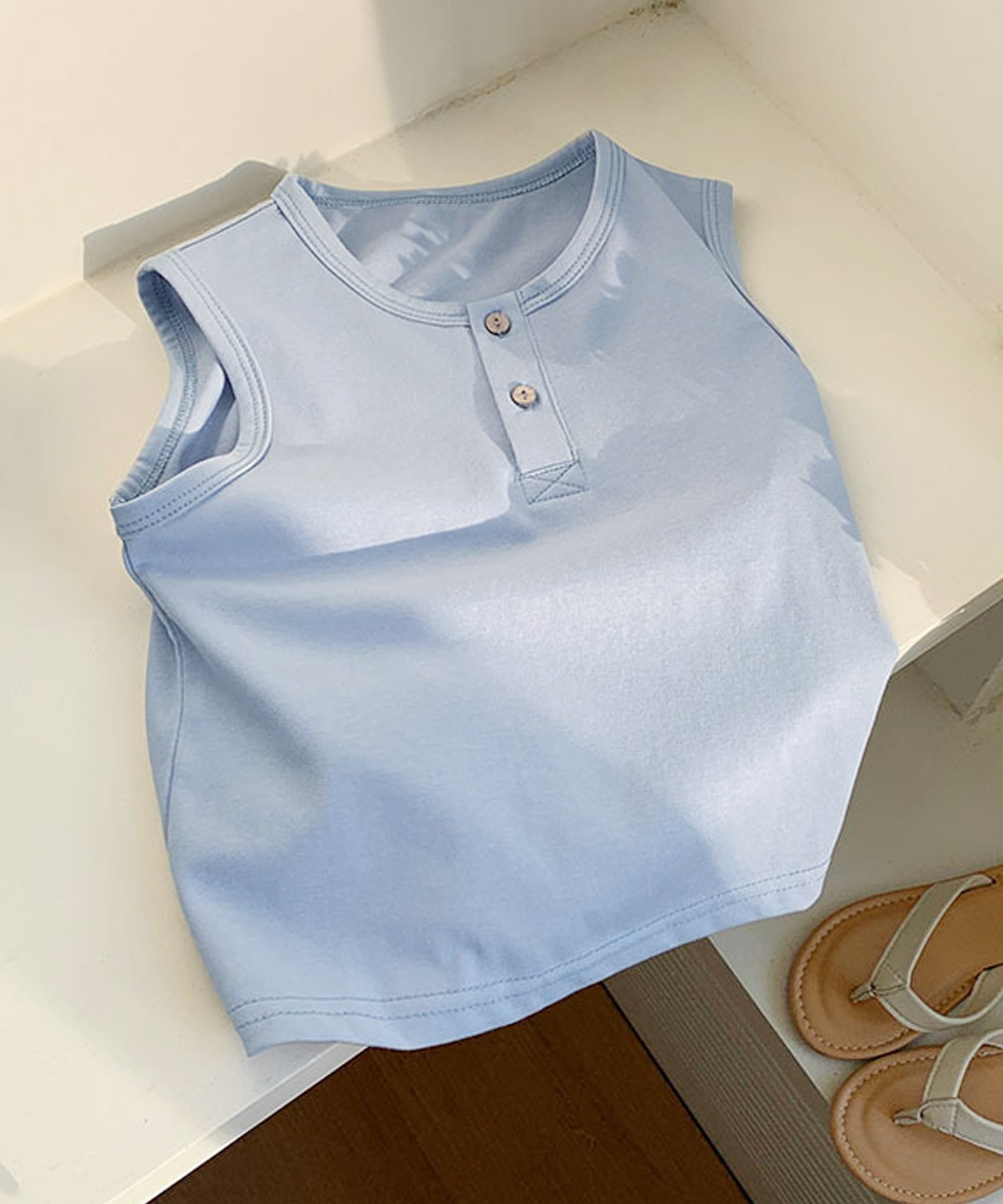 Детская майка Aimoha Kids, Light blue