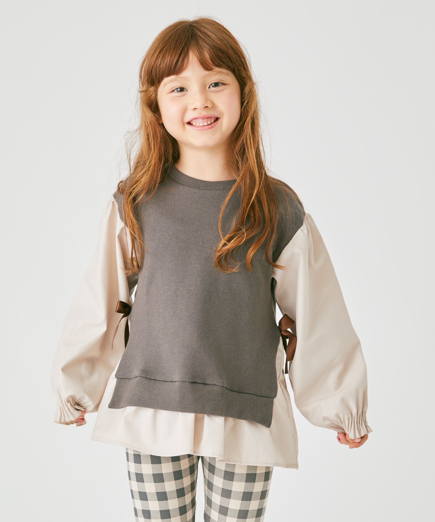 Пушистый силуэт пуловера Ever Closet, Charcoal