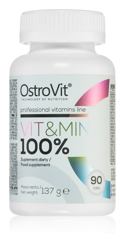 

Комплекс витаминов и минералов OstroVit 100% Vit&Min