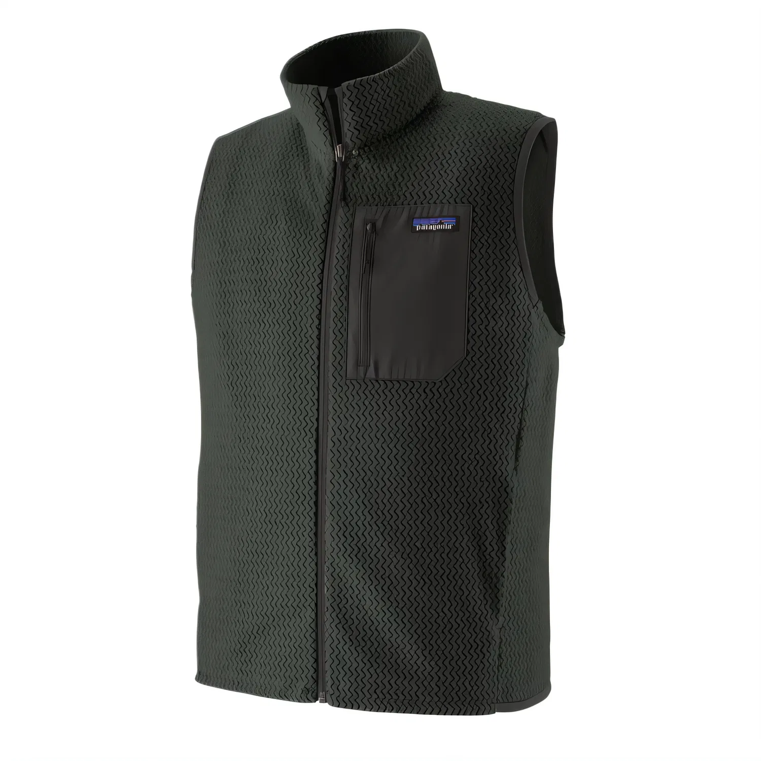 Мужское флисовое пальто Patagonia R1, Original Forest Green Old Growth Green