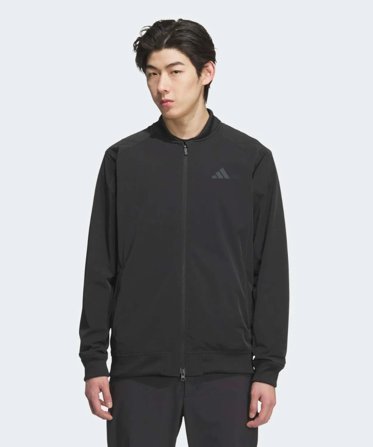 Мужская куртка с длинным рукавом модель Full Zip Jacket, Adidas, Black