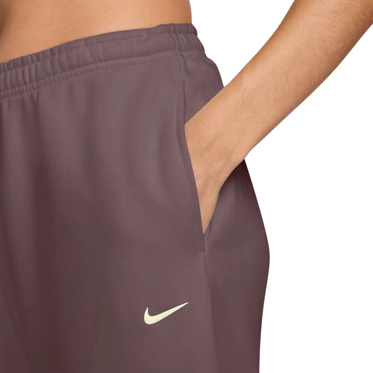Женские брюки свободного кроя Phoenix Barrel Leg Nike, цвет Tattoo/Sail — фото 3